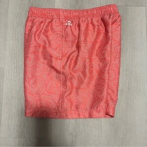 O’rageous Men’s Coral Swim Trunks Shorts Size Small Swimming Pockets EUC Lined